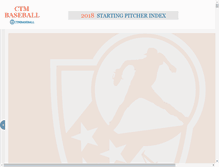 Tablet Screenshot of ctmbaseball.com